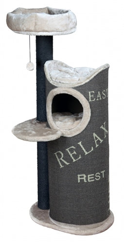 Trixie Kratzbaum Juana Grau / Hellgrau 57X46X134 CM